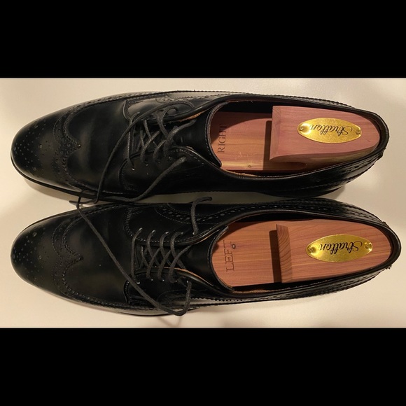 Allen Edmonds McGregor Wingtip Black 11D NEW